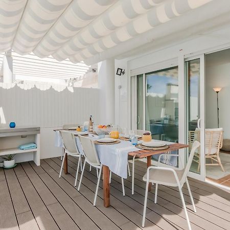 Seascape Villa Private Pool & Rooftop Jacuzzi With Sea View Near Manta Rota Beach Vila Nova de Cacela Exteriör bild