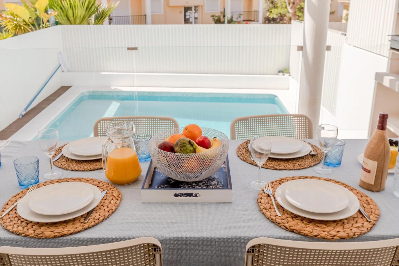Seascape Villa Private Pool & Rooftop Jacuzzi With Sea View Near Manta Rota Beach Vila Nova de Cacela Exteriör bild
