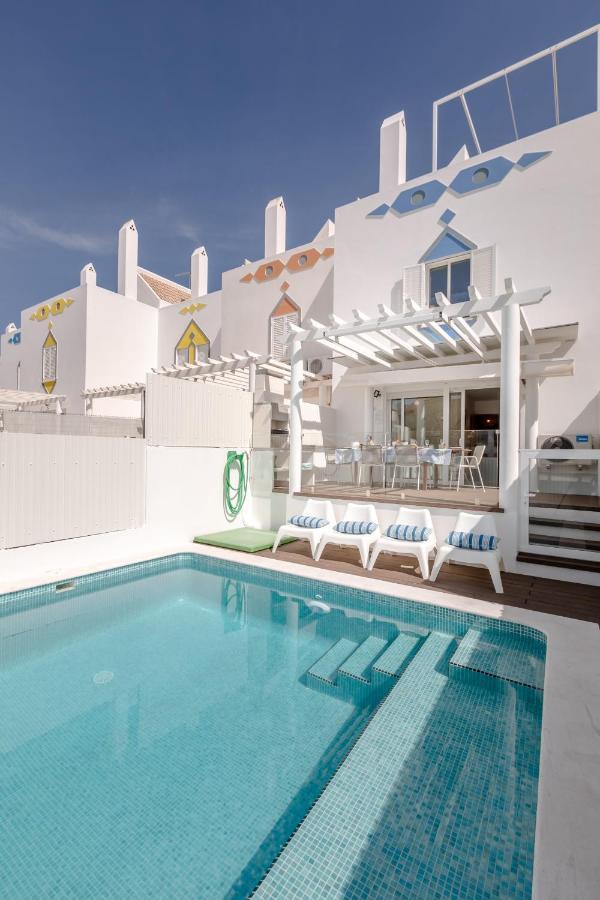 Seascape Villa Private Pool & Rooftop Jacuzzi With Sea View Near Manta Rota Beach Vila Nova de Cacela Exteriör bild