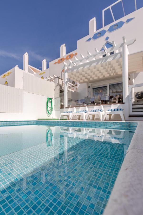 Seascape Villa Private Pool & Rooftop Jacuzzi With Sea View Near Manta Rota Beach Vila Nova de Cacela Exteriör bild
